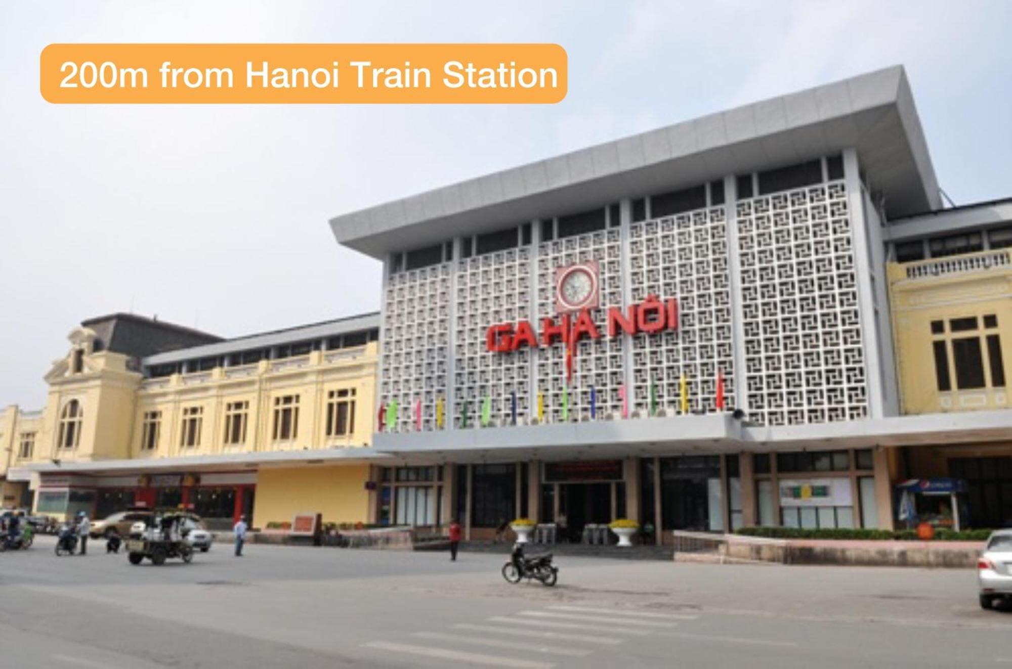 Lushstay Family - Hanoi Train Station Exterior foto